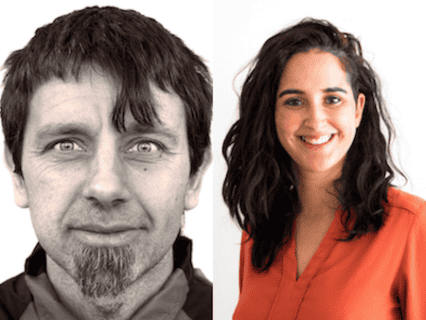 Foto: Marc Hoflack en Sharon Duverger